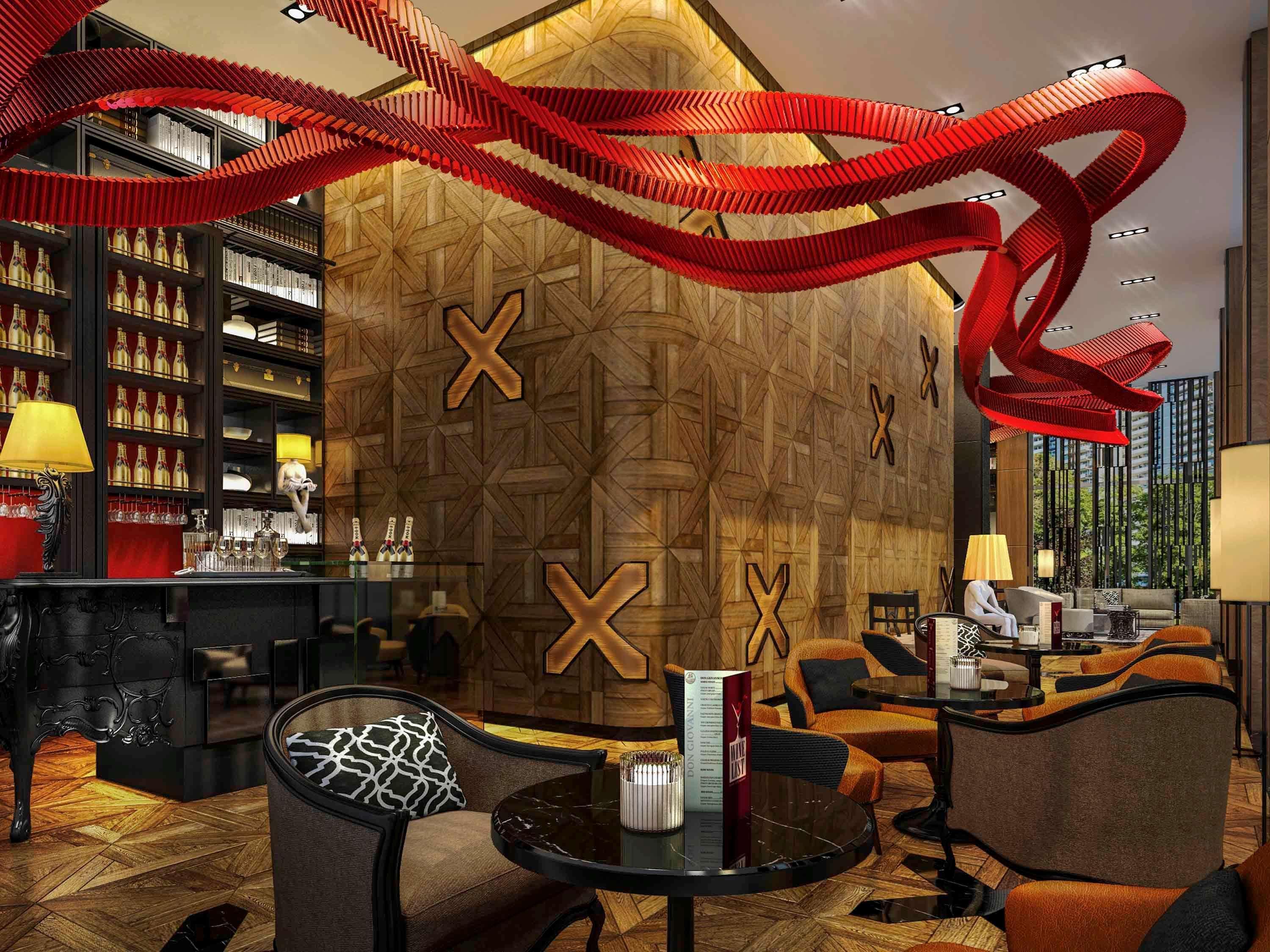 Hotel Sofitel Adelajda Zewnętrze zdjęcie Interior of a Starbucks Reserve store
